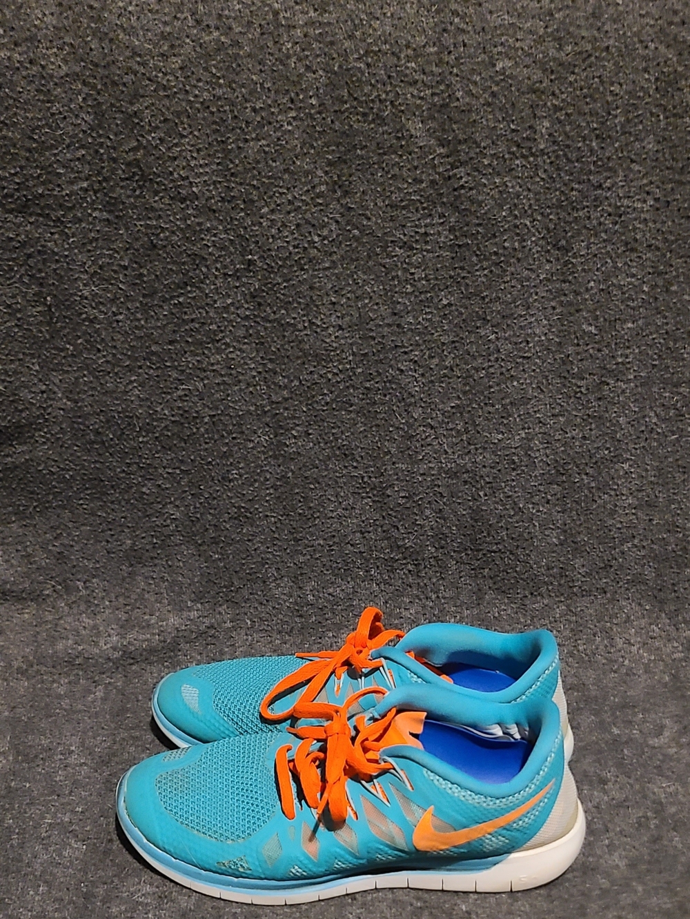 Nike Free 5.0 Running Shoes Women's Size 9 642199-301 Hyper Jade Turquoise